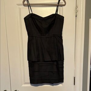 BCBG Classic Black strapless Dress